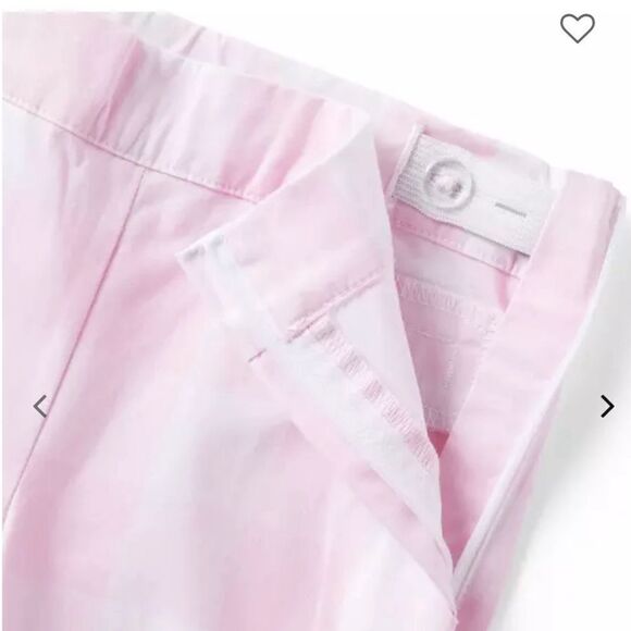 NWT Janie and Jack Girls 2 Pair Pink/White Pants & Yellow Leggings - Size 18-24M - Picture 5 of 12